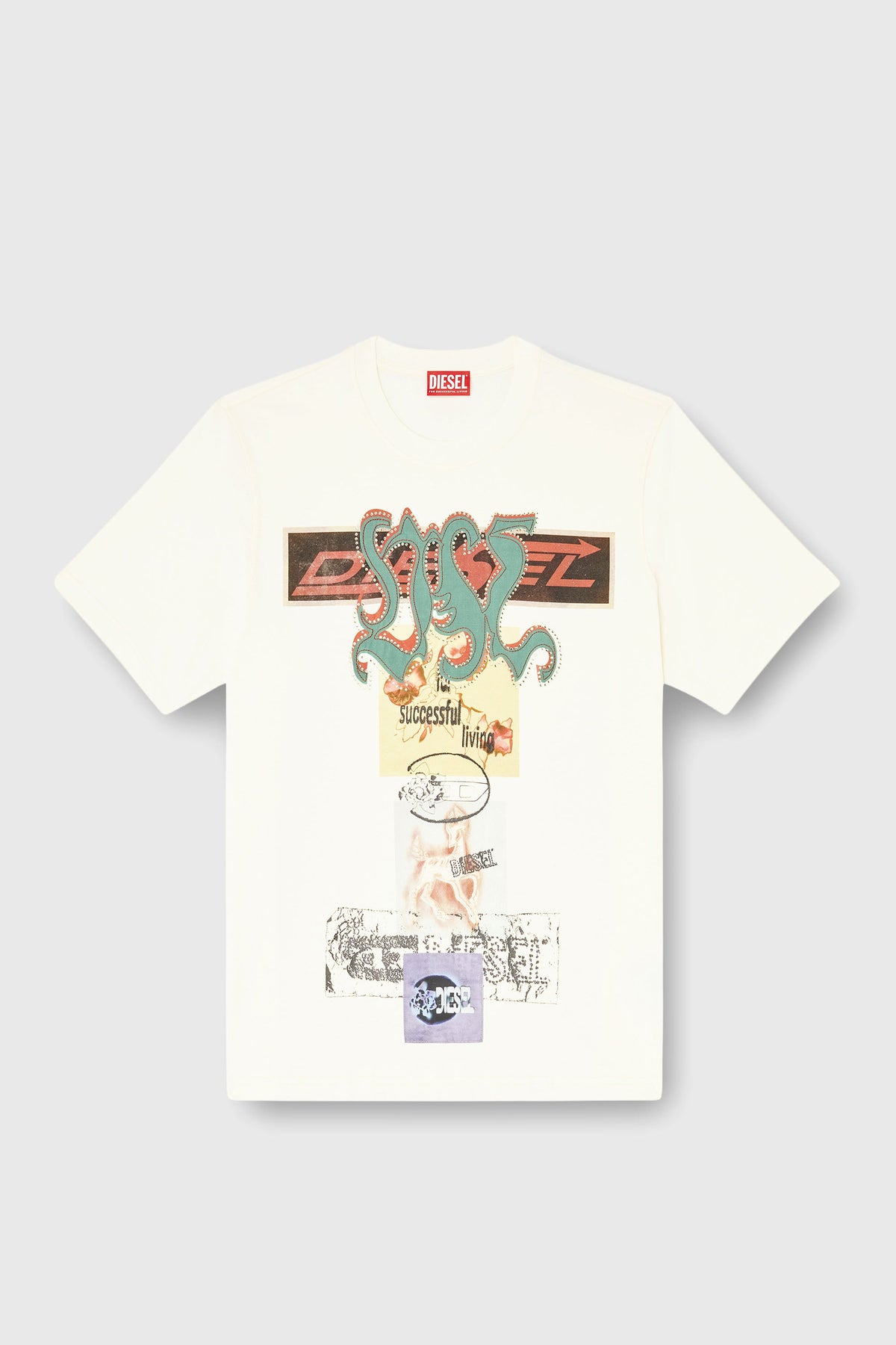 T-shirt with with graphic prints