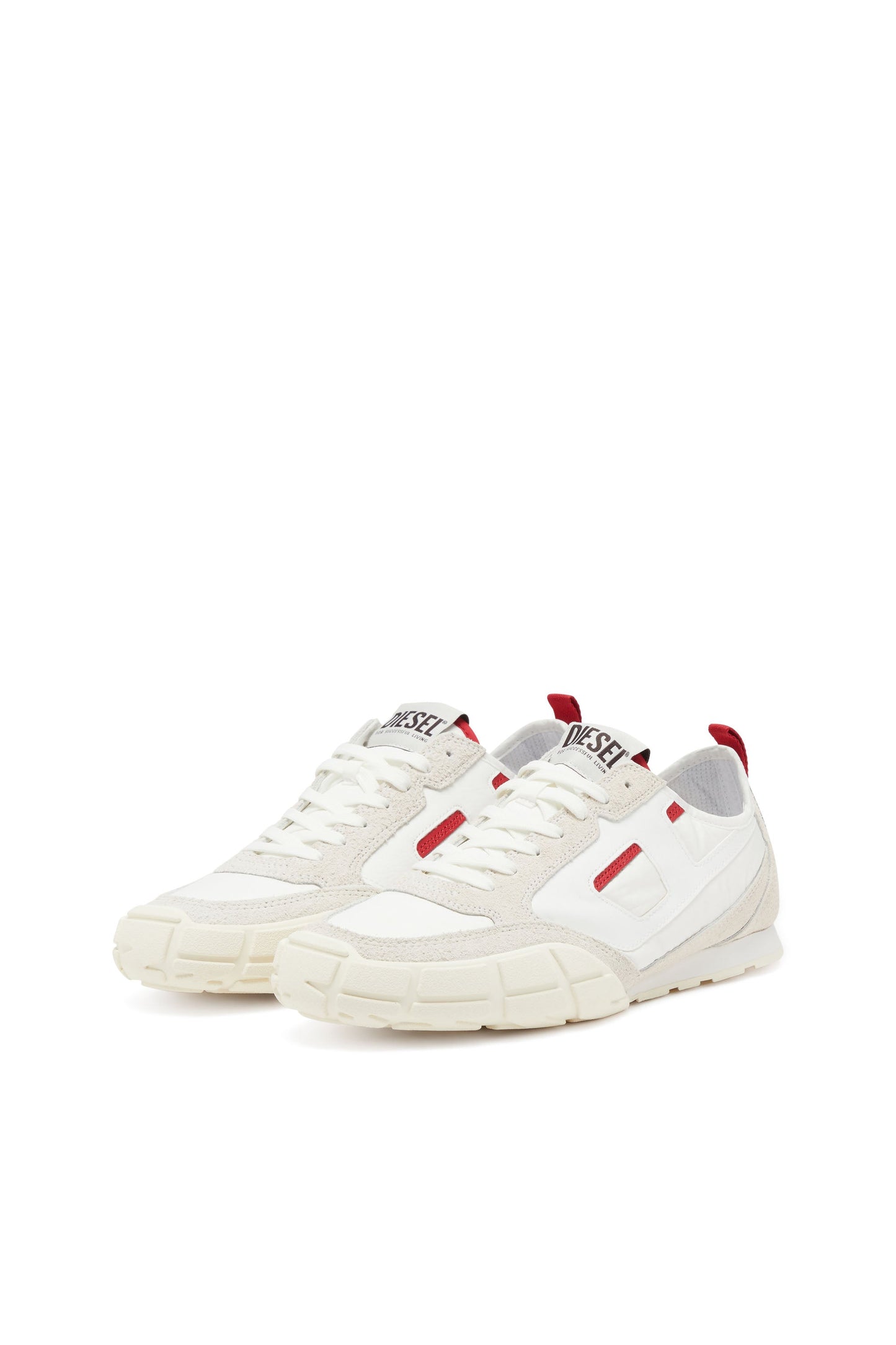 S-Pagodha-Sneakers in leather, suede and ripstop