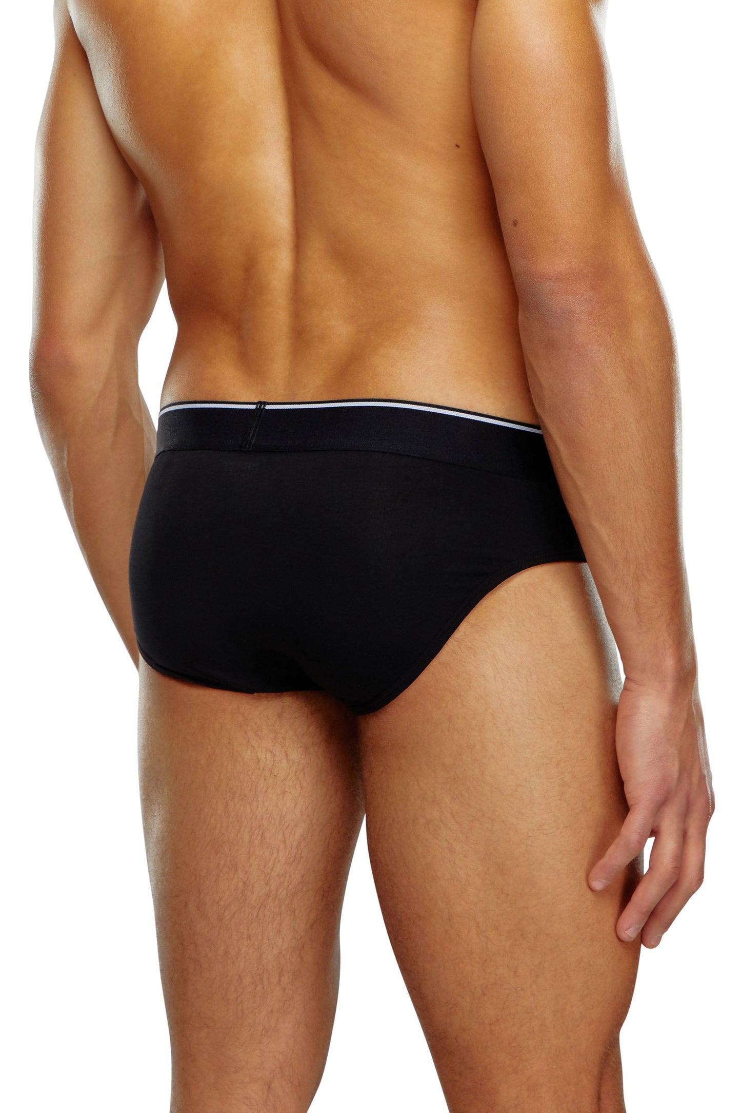 Three-pack of plain logo briefs