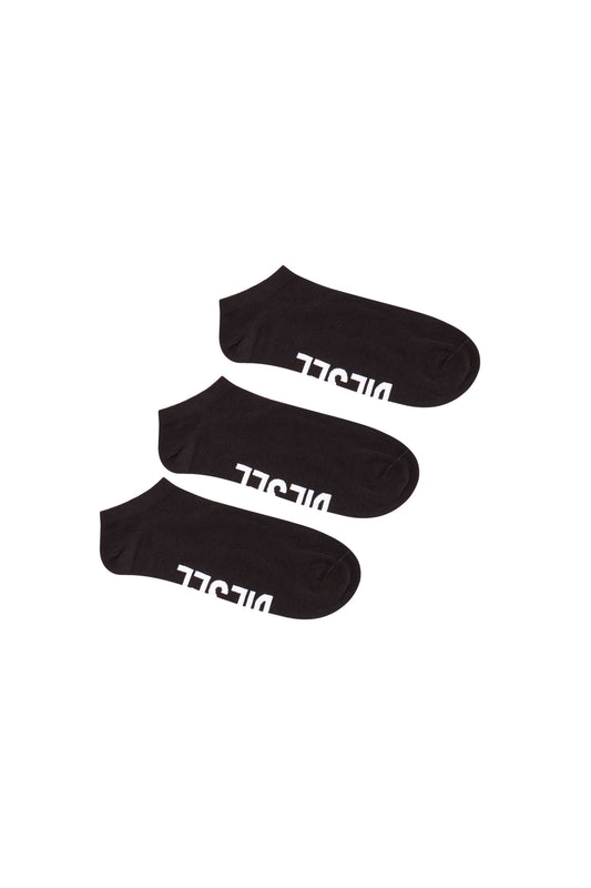 Three-pack low-cut logo instep socks