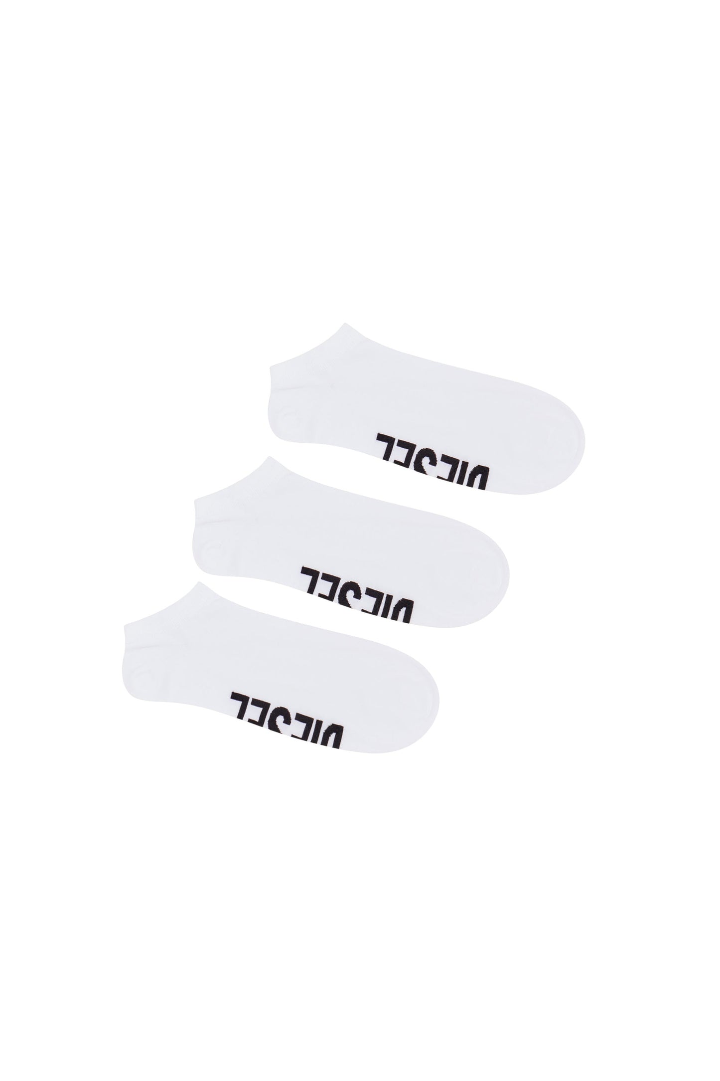 Three-pack low-cut logo instep socks