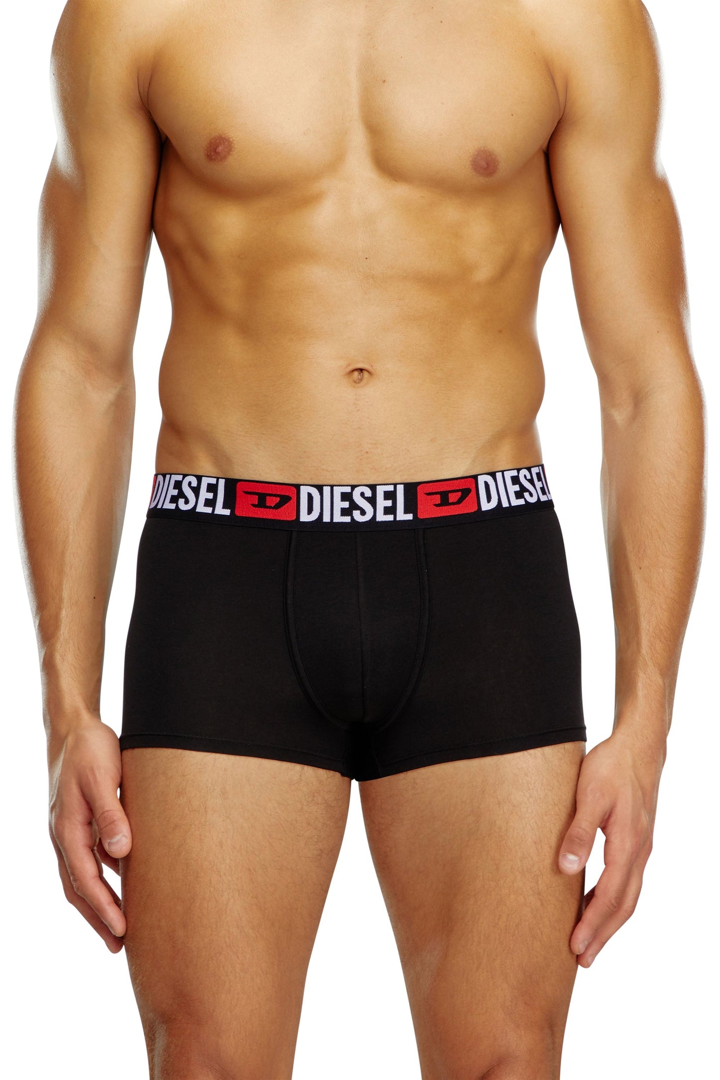 Three-pack of all-over logo waist boxers