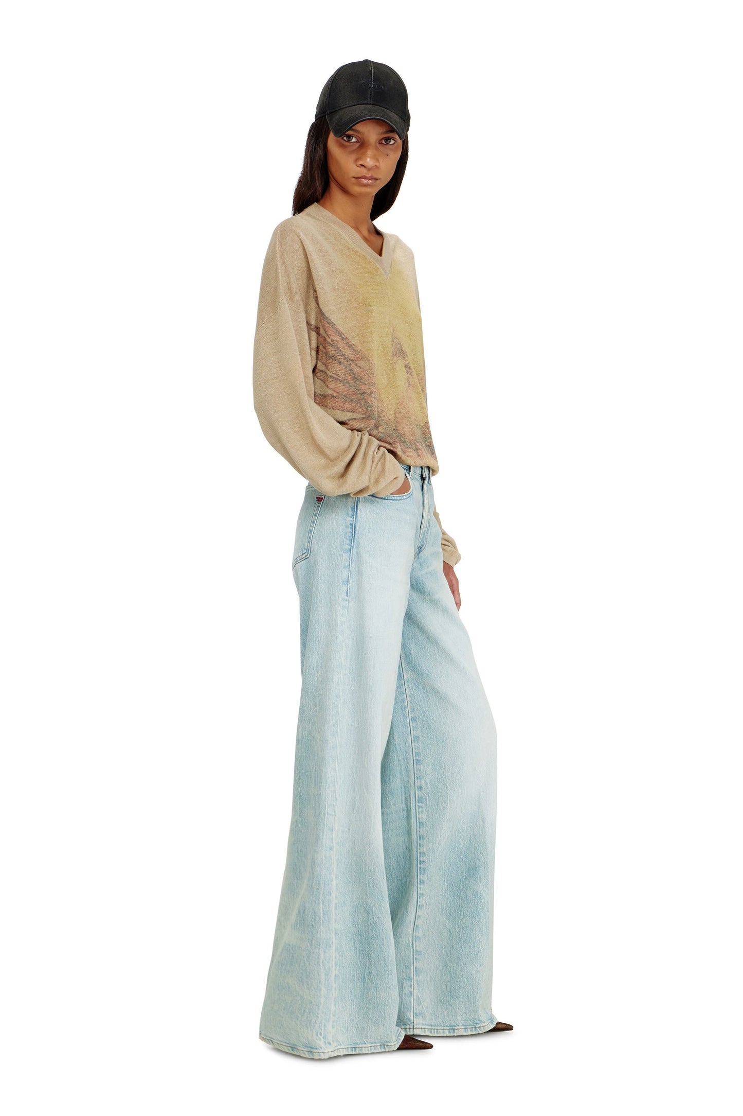 Flare Jeans Regular Waist 1978 D-Akemi