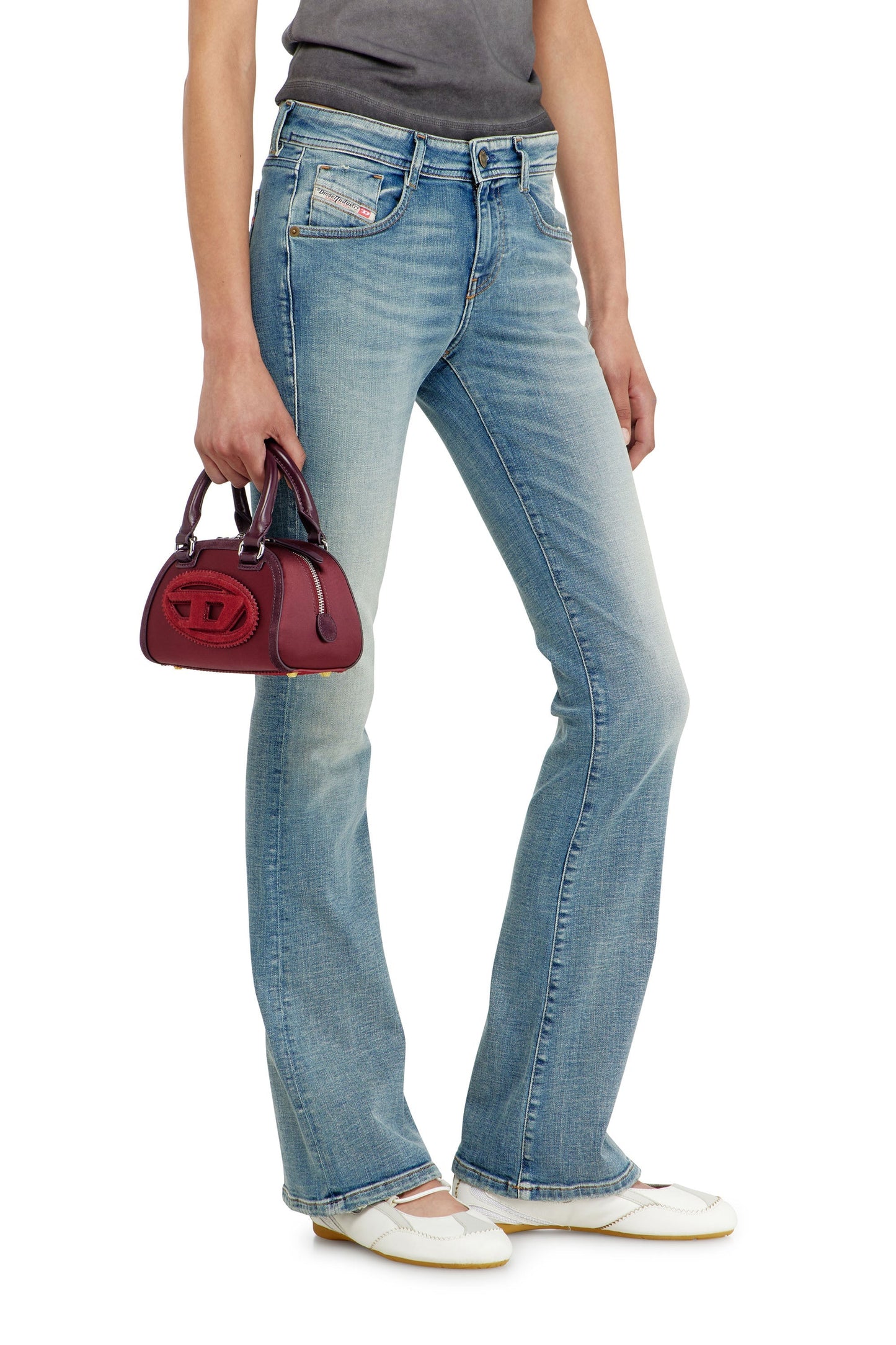 Bootcut Jeans Low Waist 1969 D-Ebbey