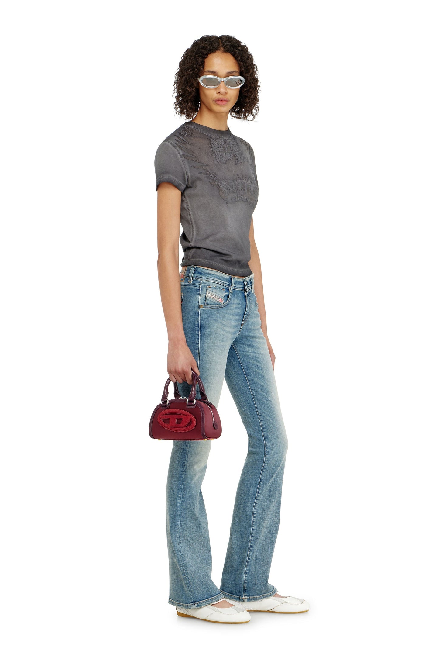 Bootcut Jeans Low Waist 1969 D-Ebbey