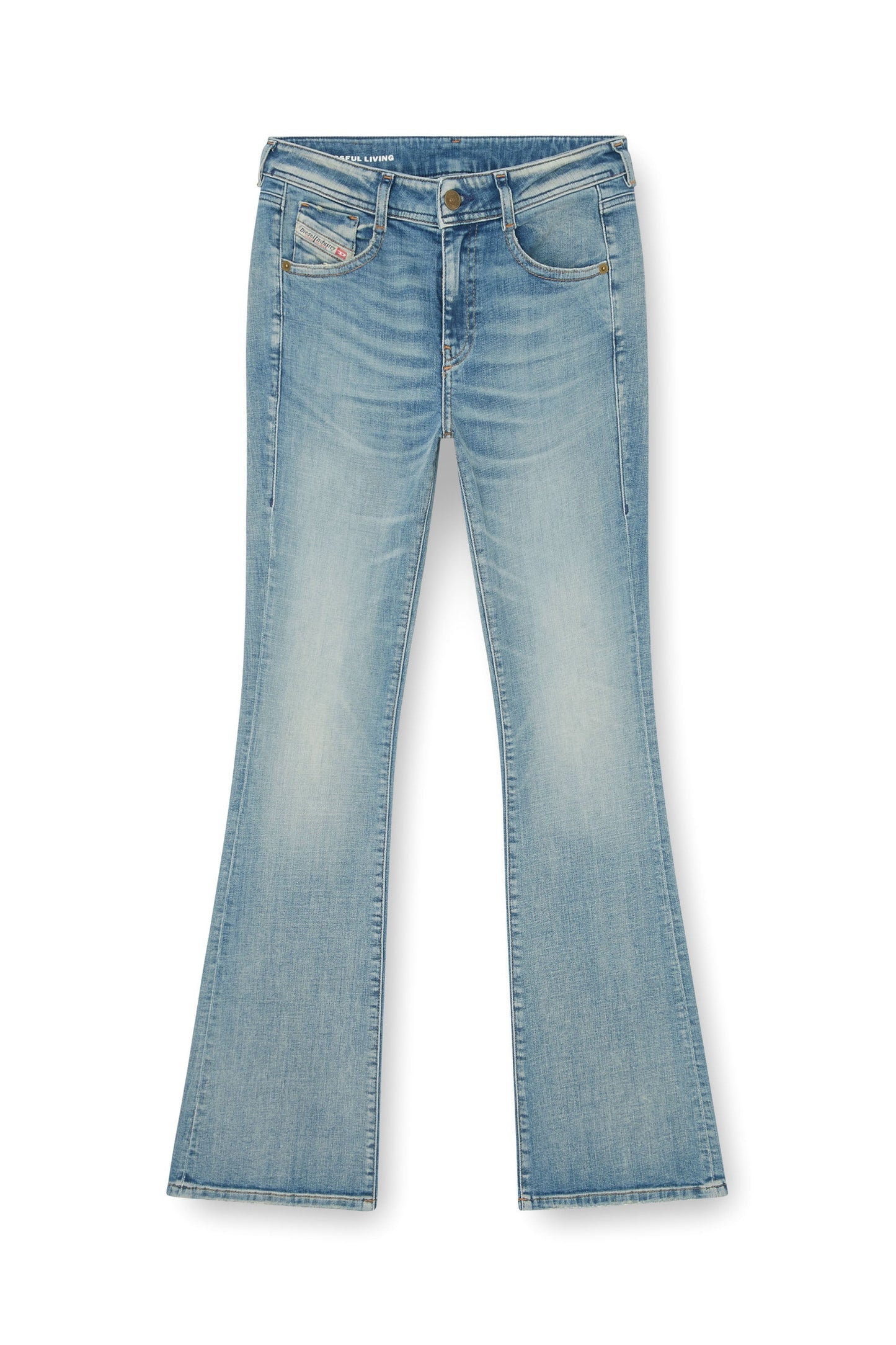 Bootcut Jeans Low Waist 1969 D-Ebbey