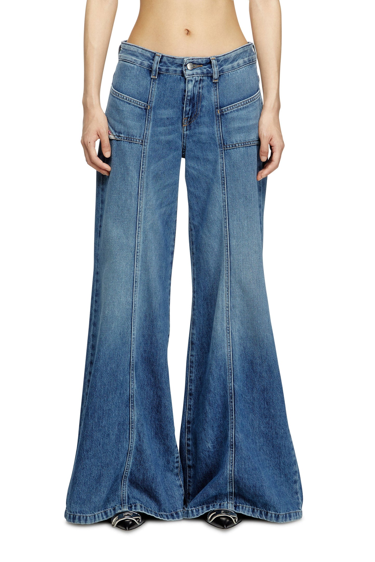 Flare Jeans Low Waist D-Akii