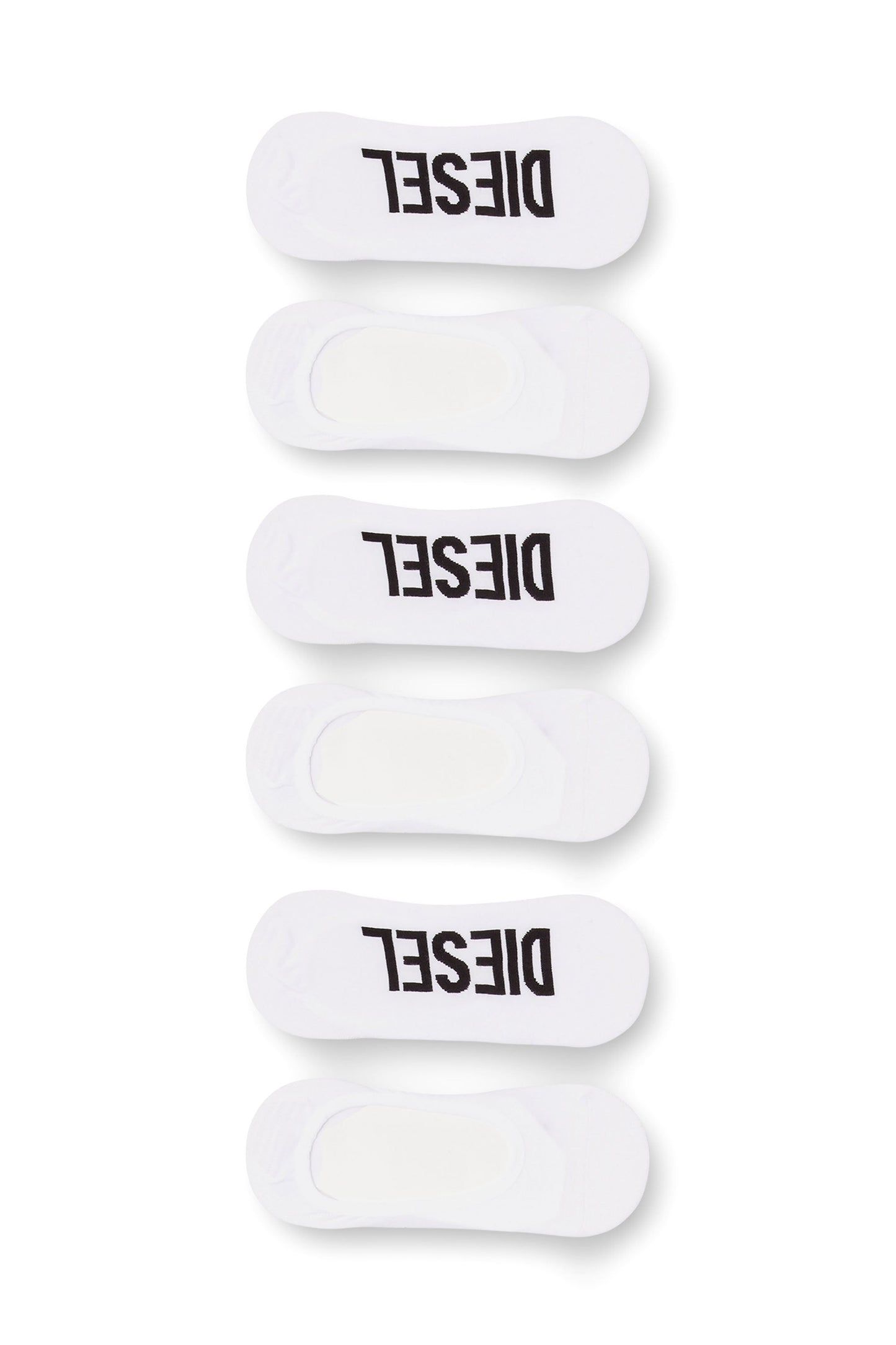 Three-pack no-show socks