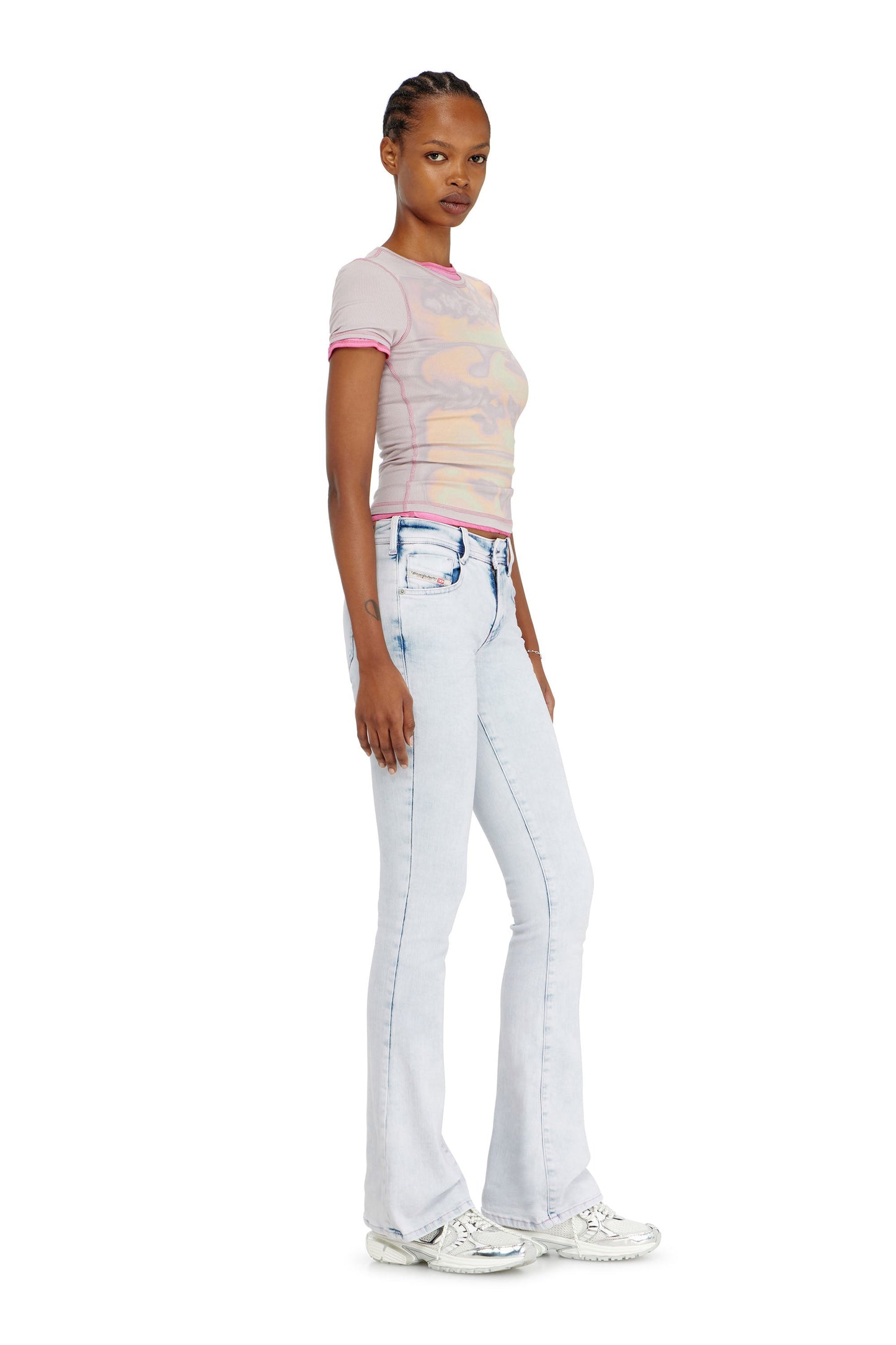 Bootcut Jeans Low Waist 1969 D-Ebbey