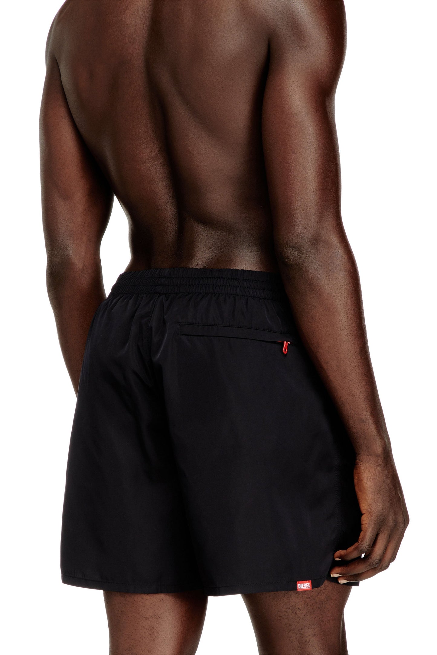 Swim shorts with zip pocket