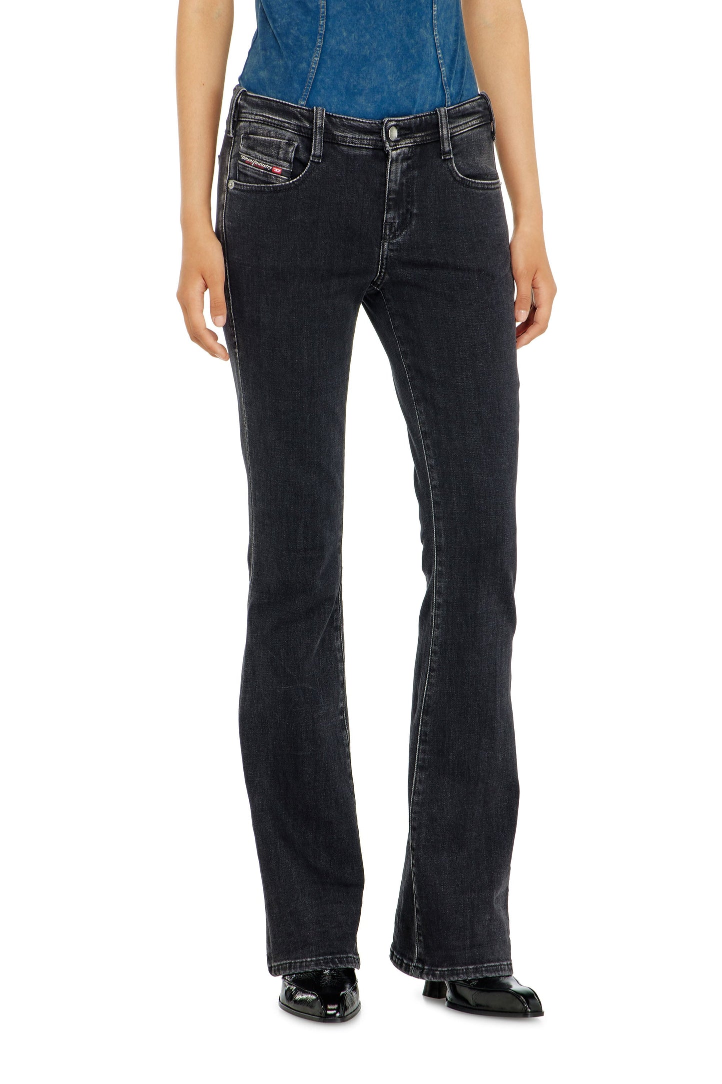 Bootcut Jeans Low Waist 1969 D-Ebbey