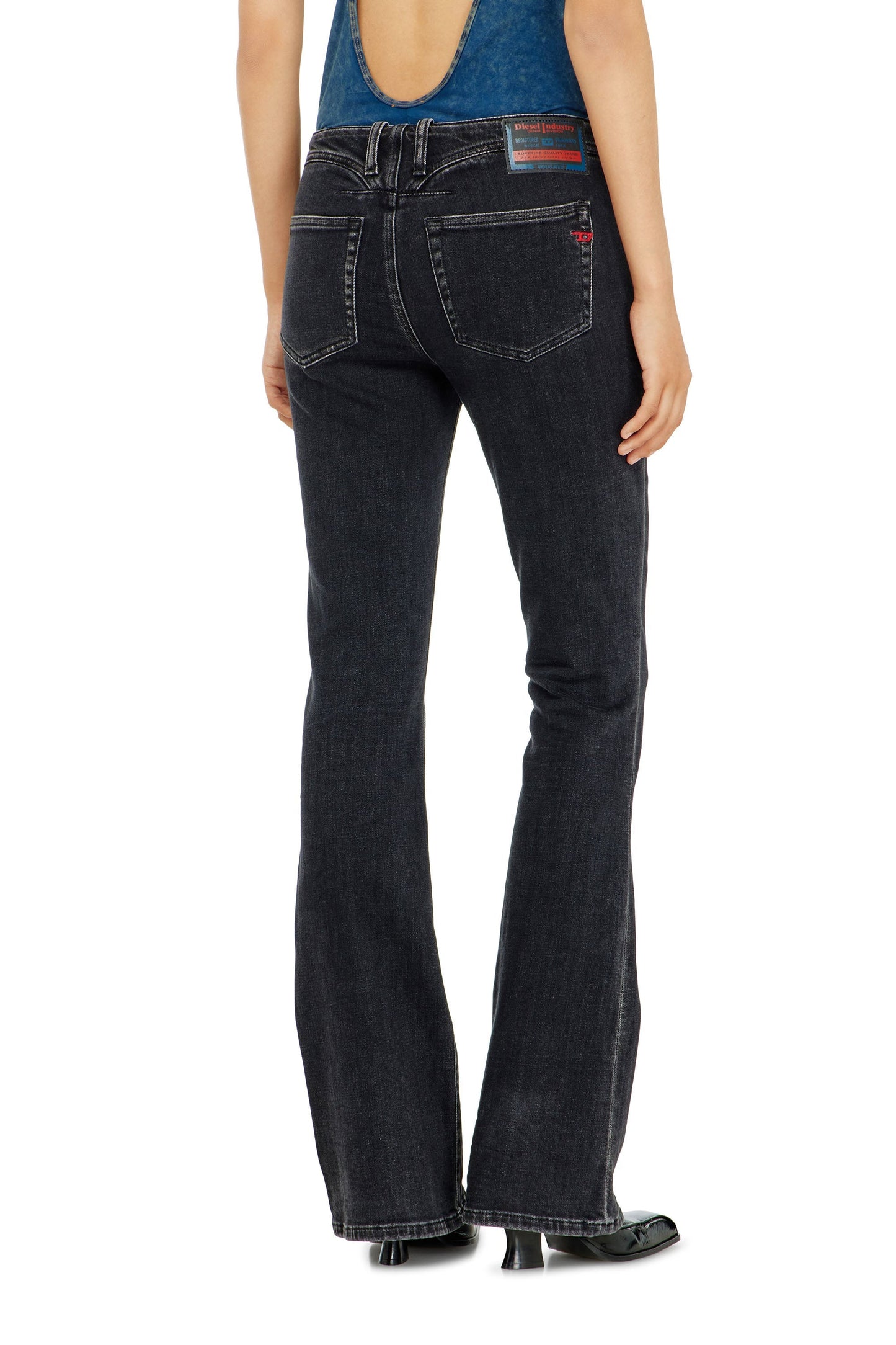 Bootcut Jeans Low Waist 1969 D-Ebbey