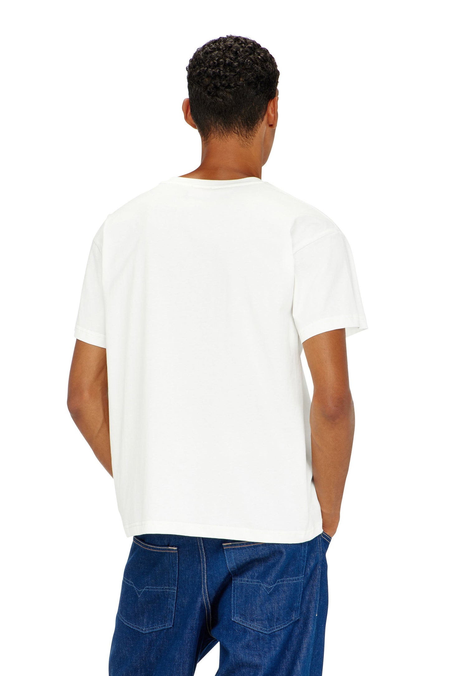 T-shirt with contrast piping