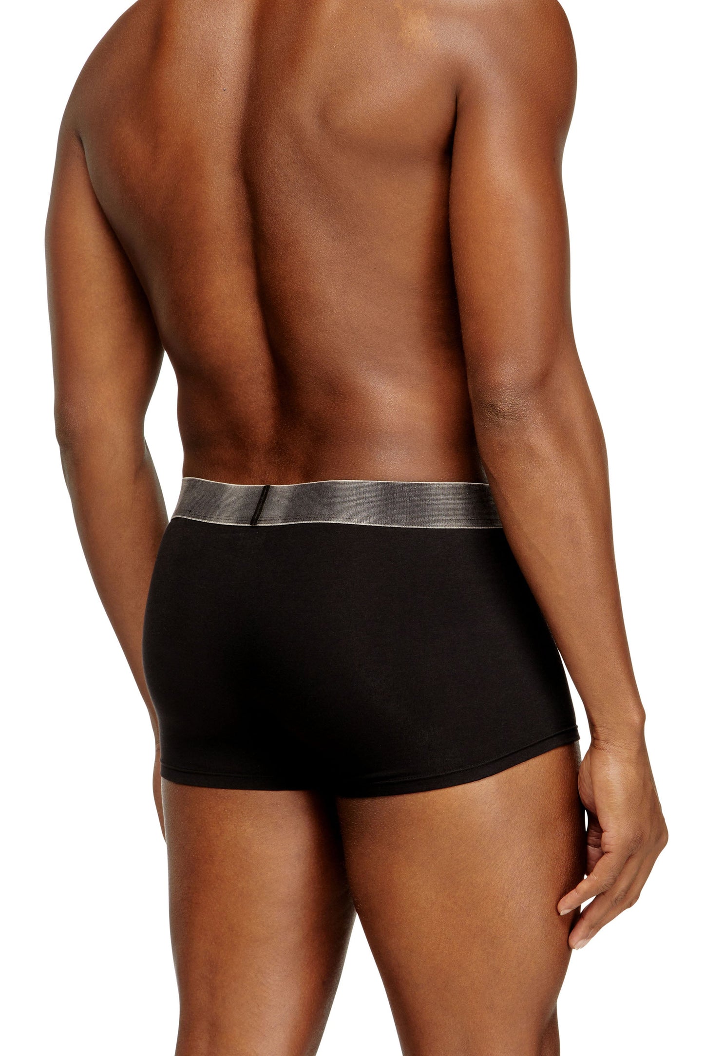 Three-pack of stretch cotton boxer briefs with satin waistband