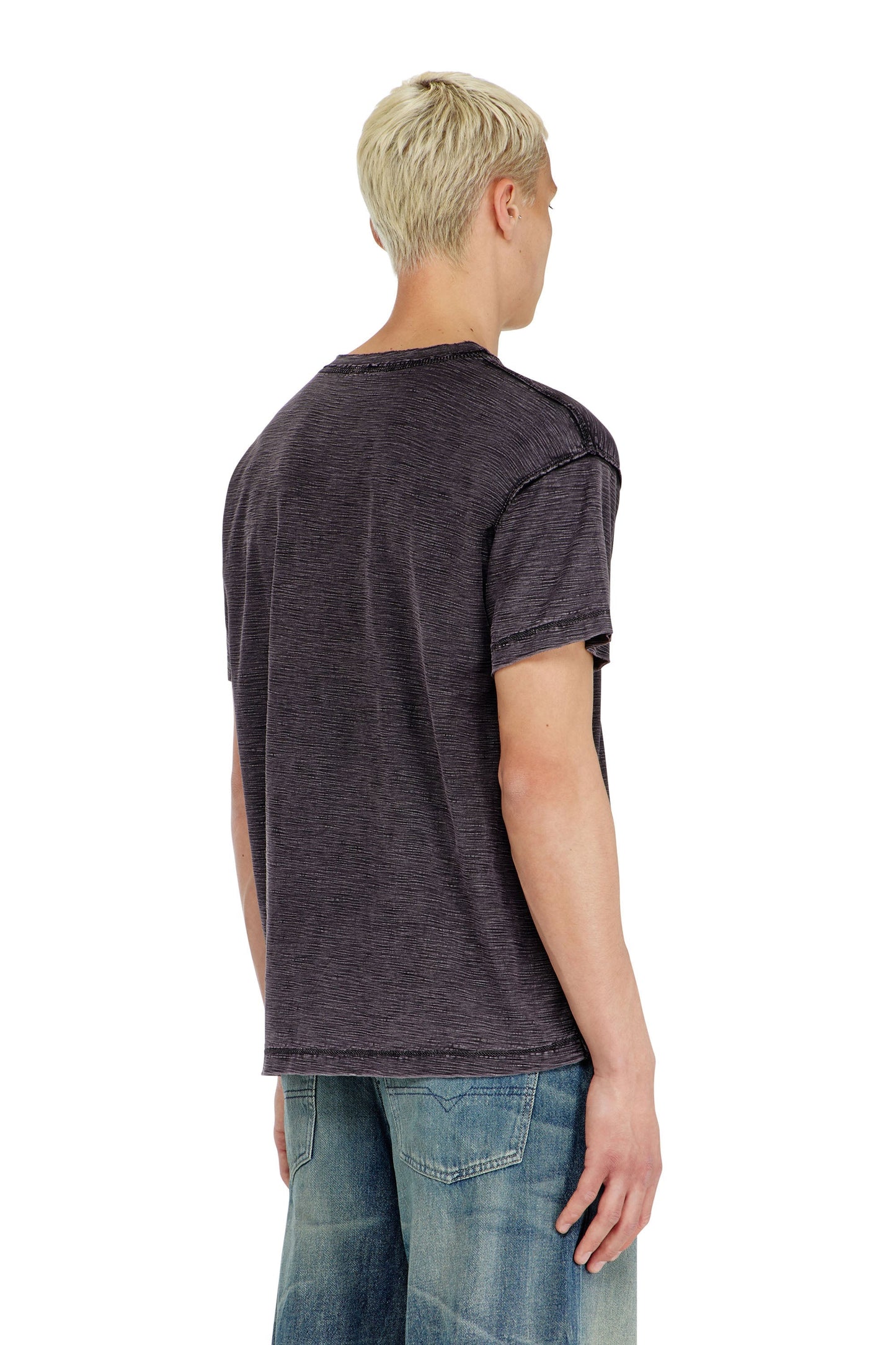 Slub jersey T-shirt with chest pocket