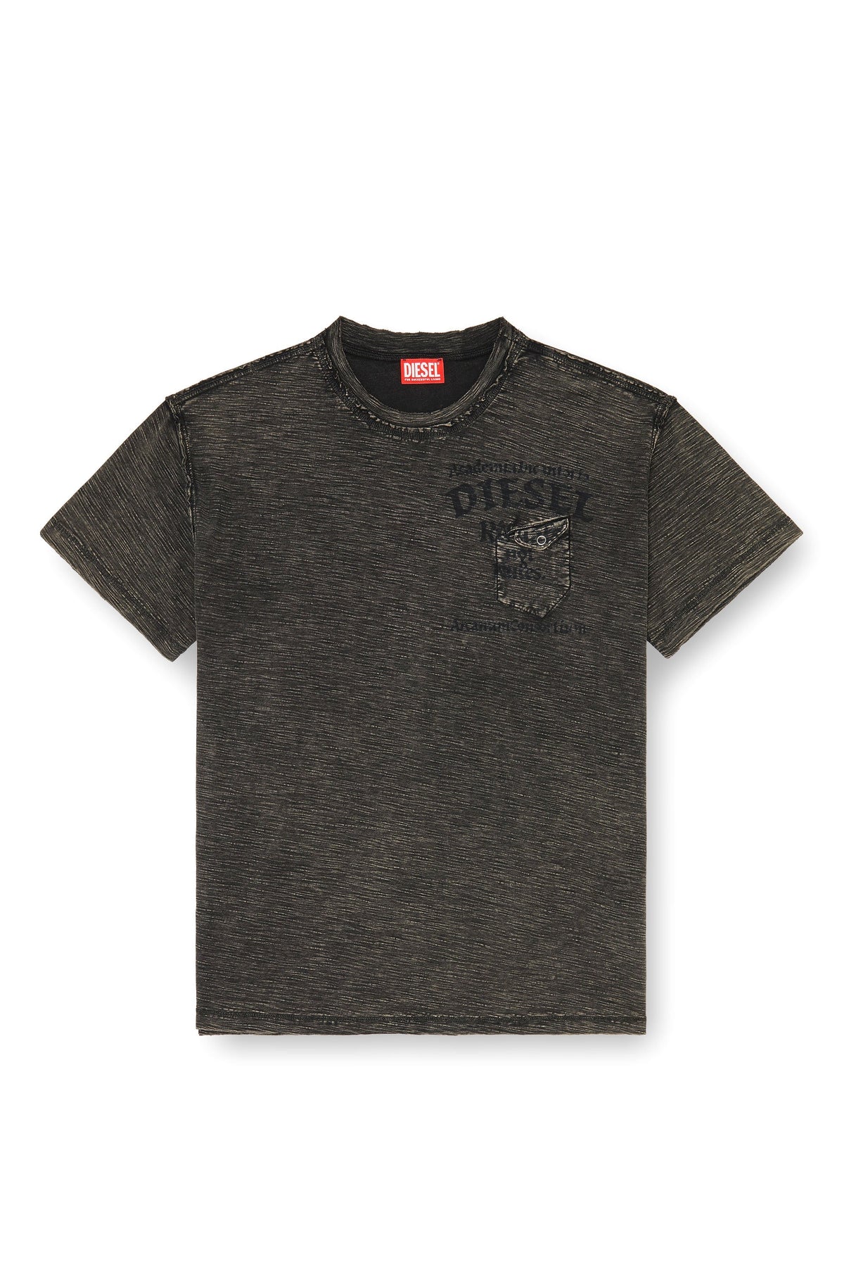 Slub jersey T-shirt with chest pocket