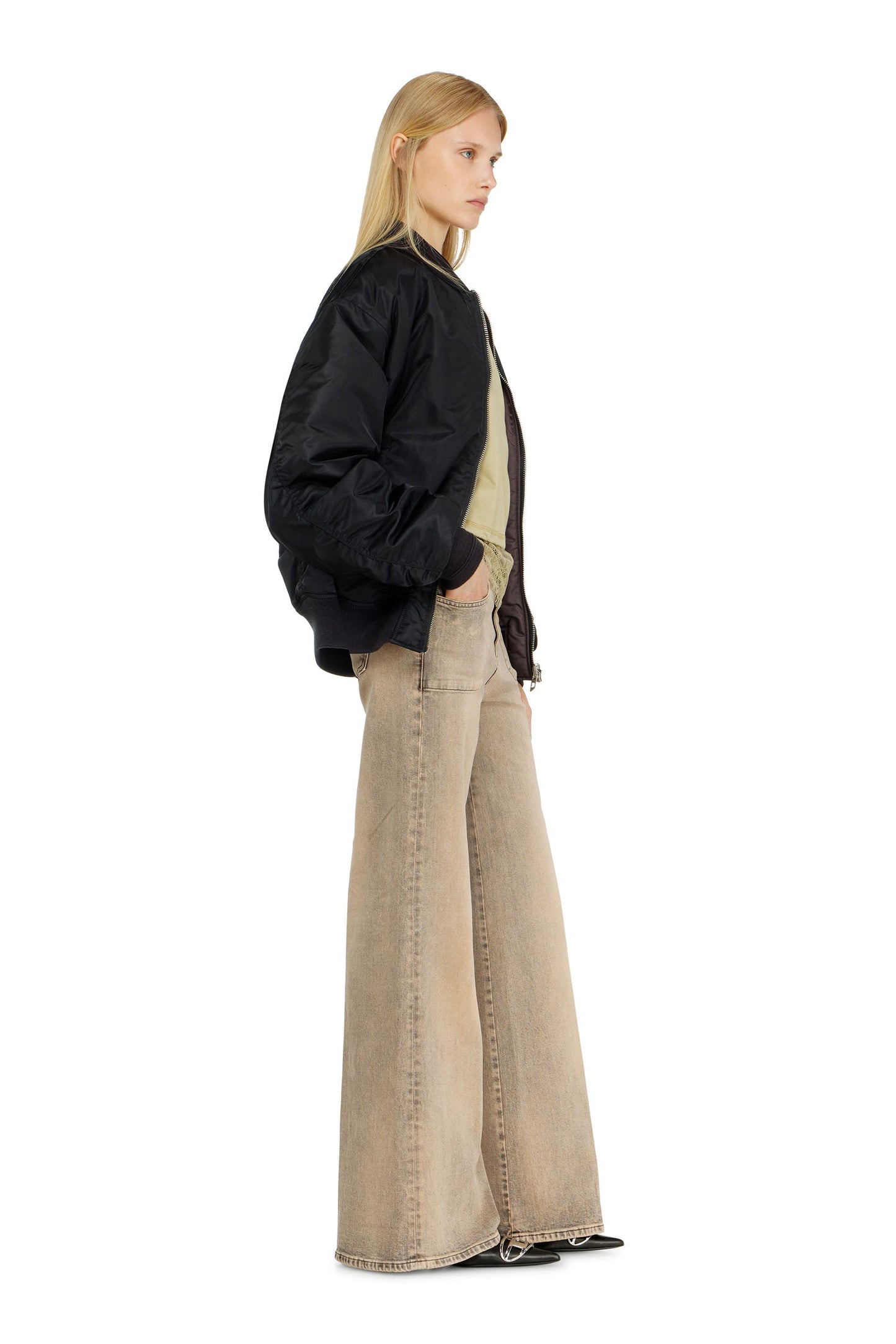 Flare Jeans Regular Waist 1978 D-Akemi