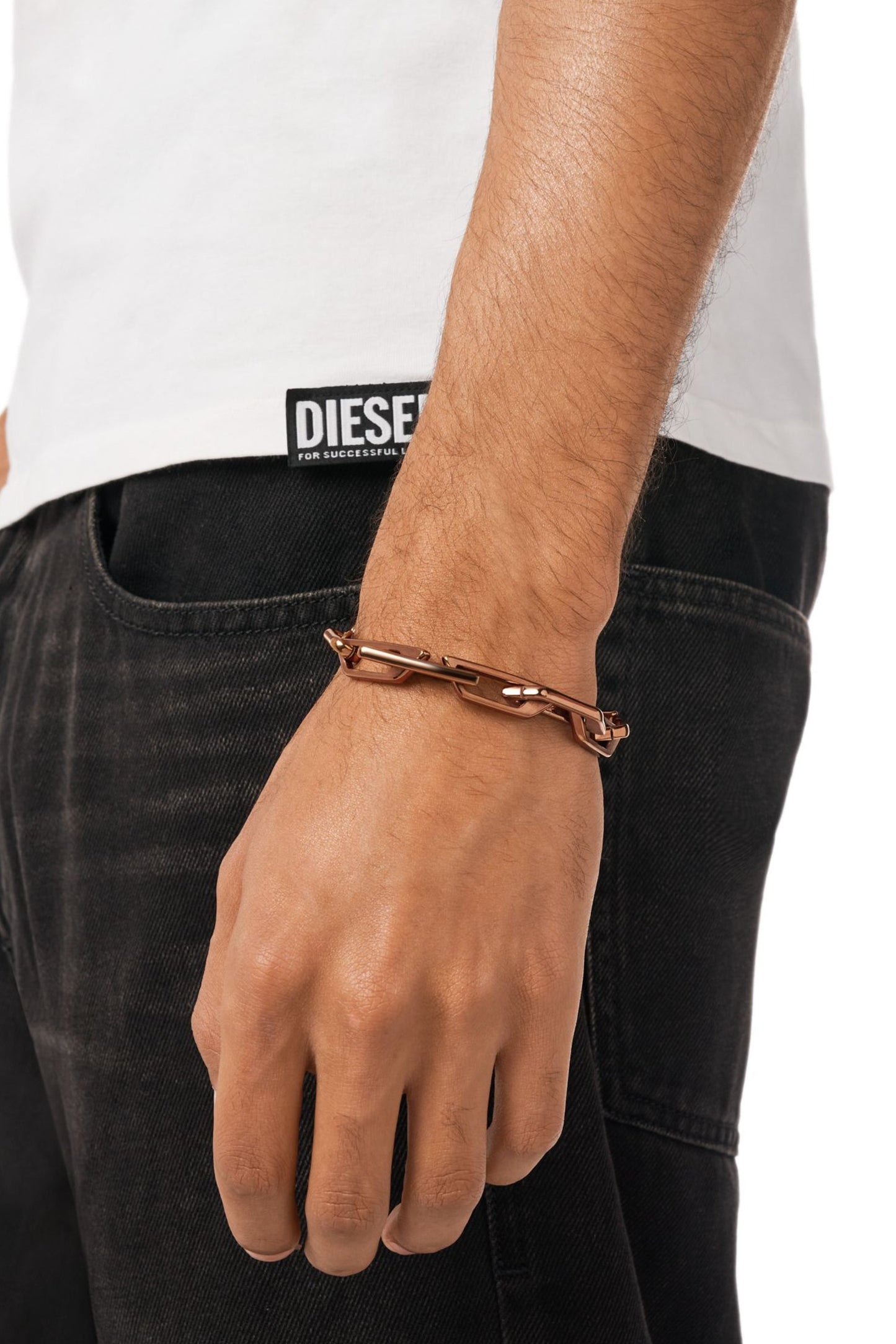 Stainless steel chain bracelet