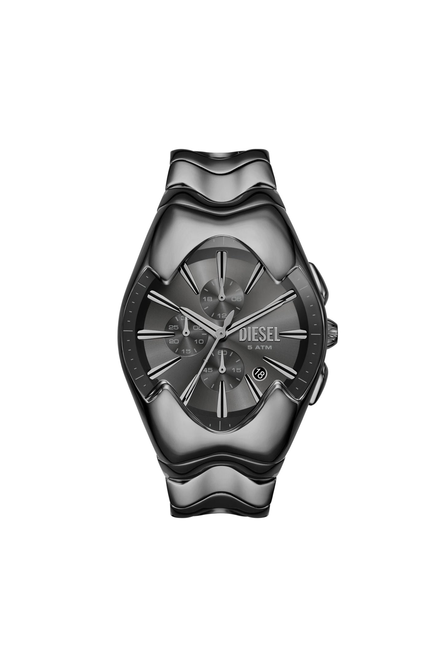Mercurial stainless steel watch