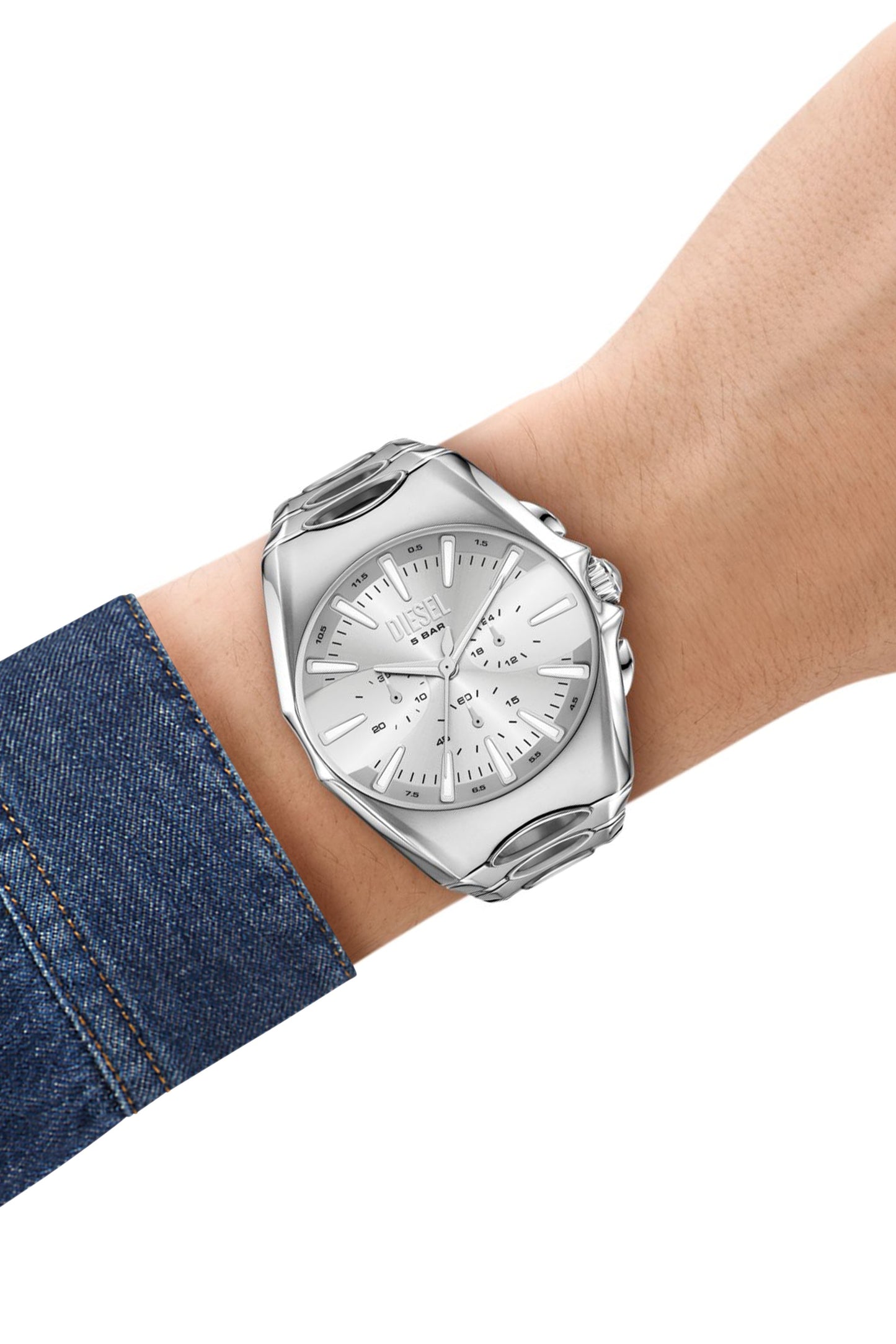 D-Curve stainless steel watch