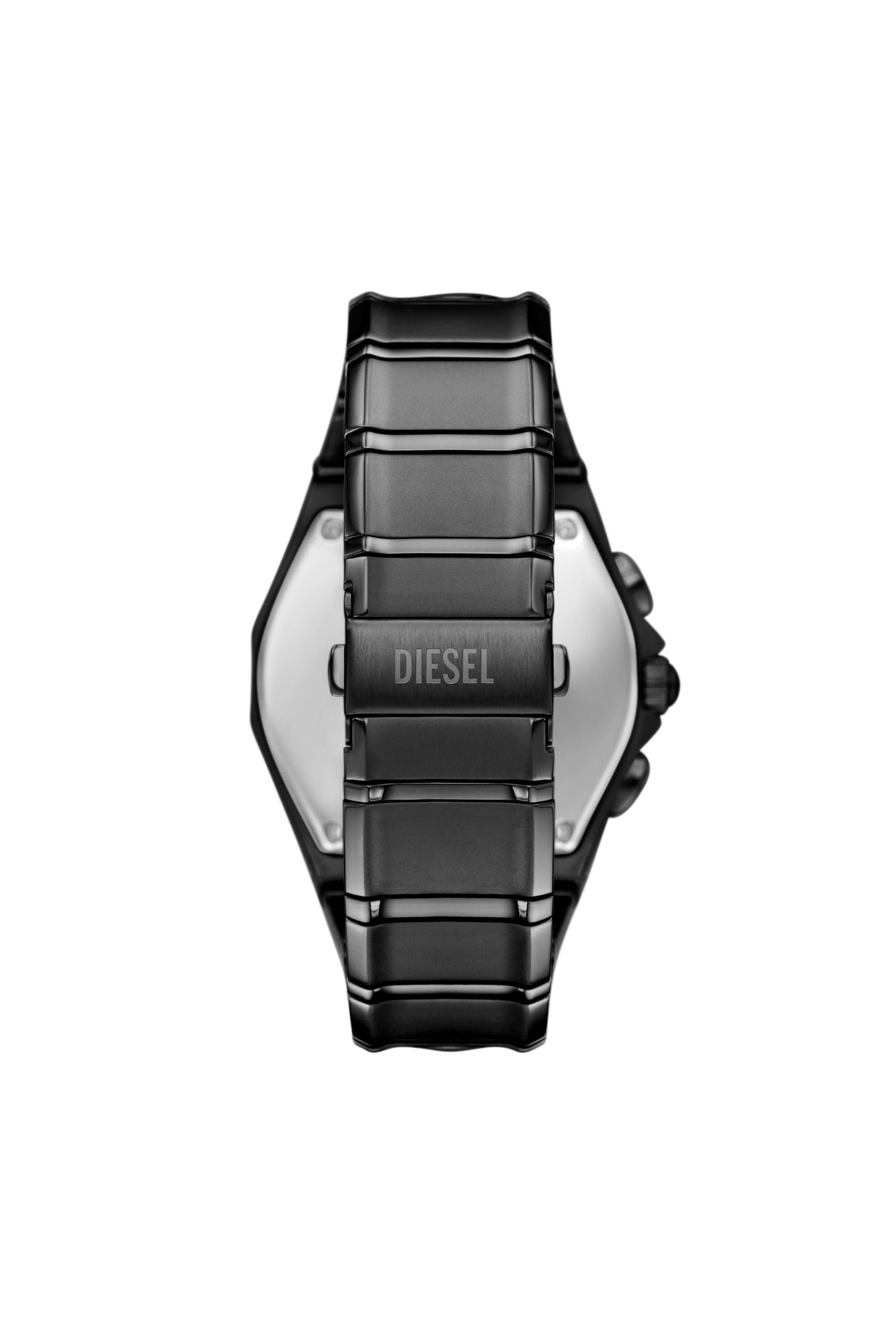D-Curve black stainless steel watch