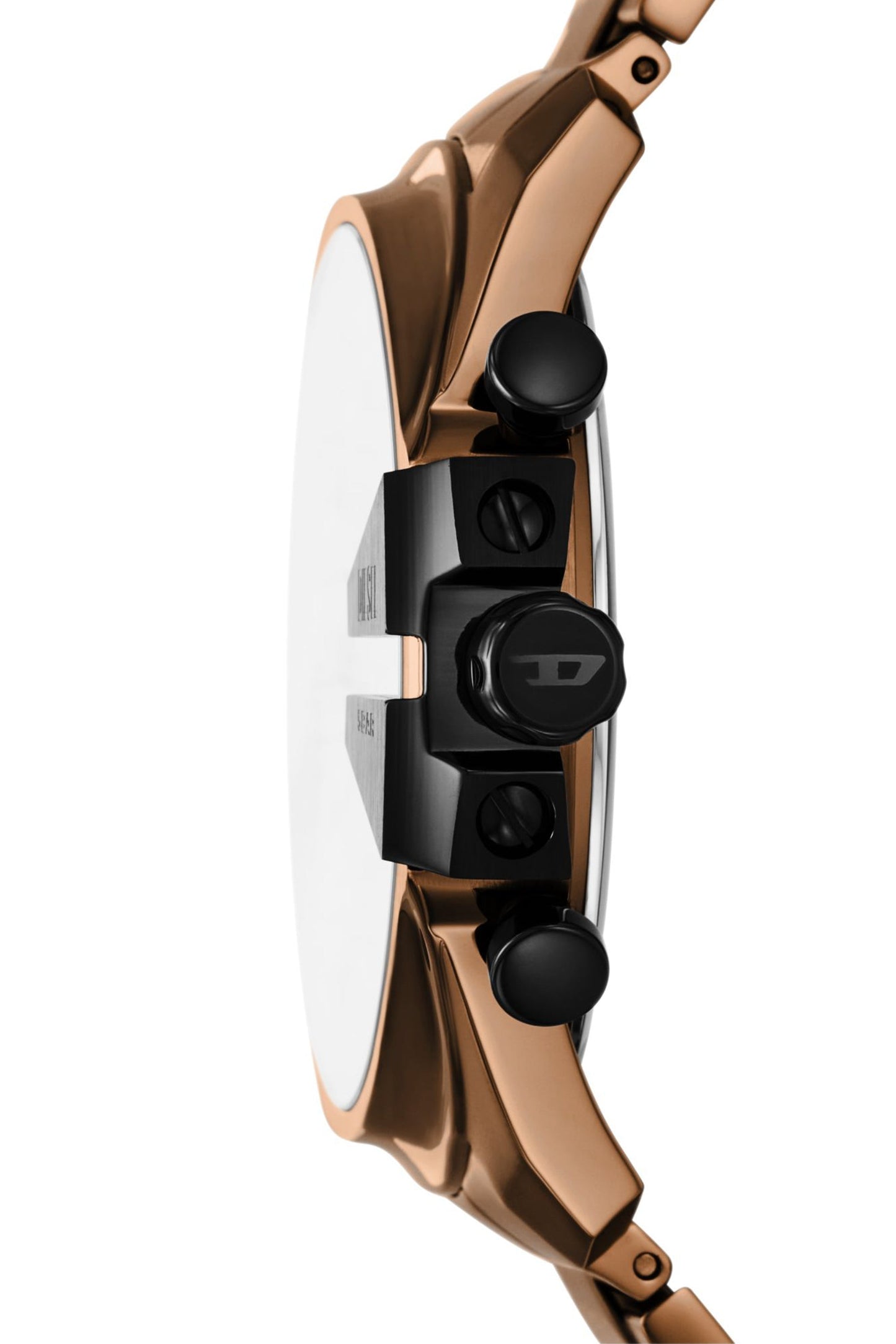 Mega Chief slim brown Stainless steel watch
