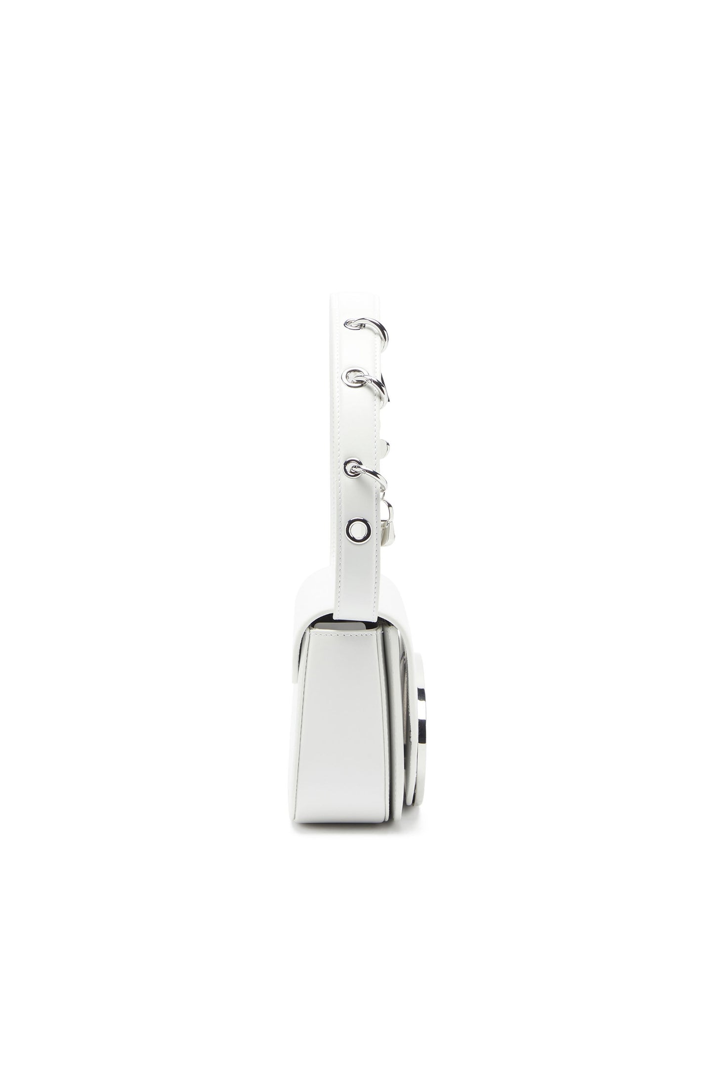 1DR -Iconic shoulder bag in leather with handle charms