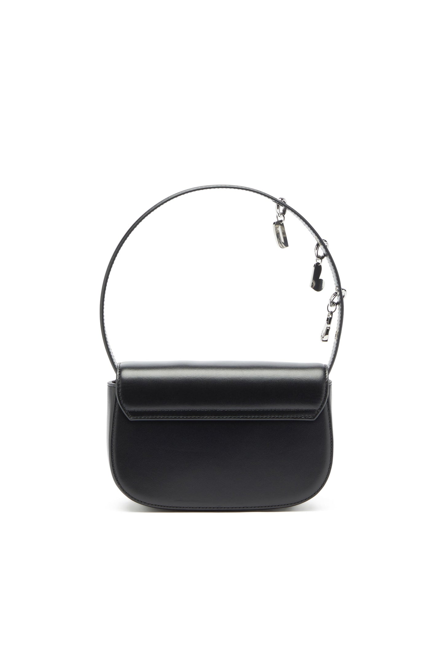 1DR -Iconic shoulder bag in leather with handle charms