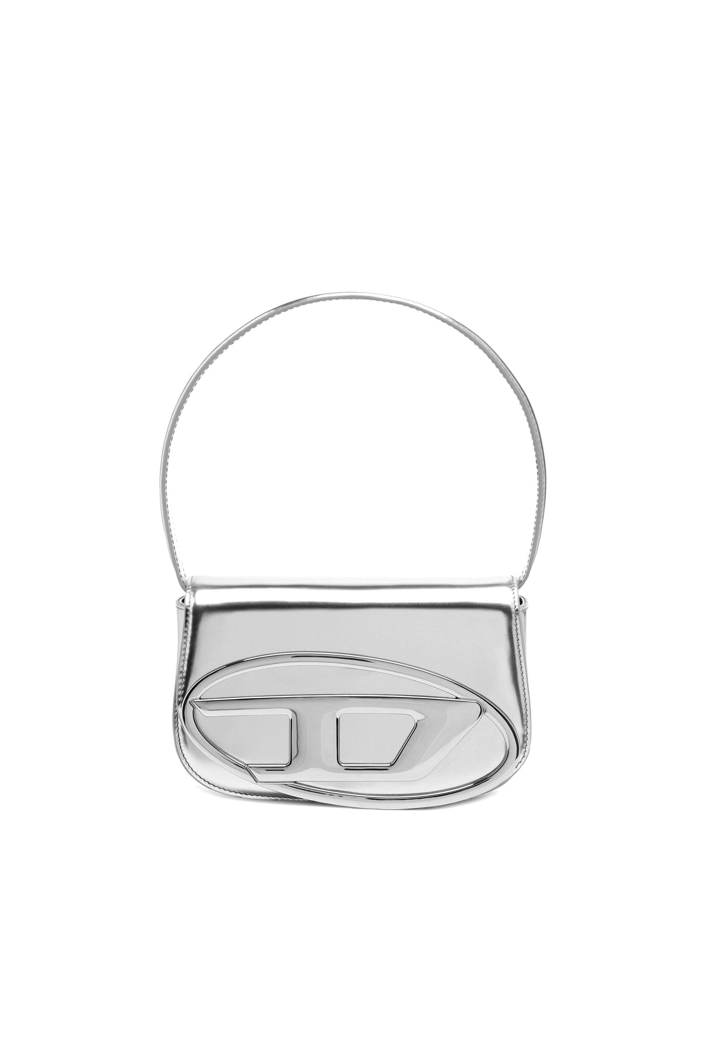 1DR-Iconic shoulder bag in mirrored leather