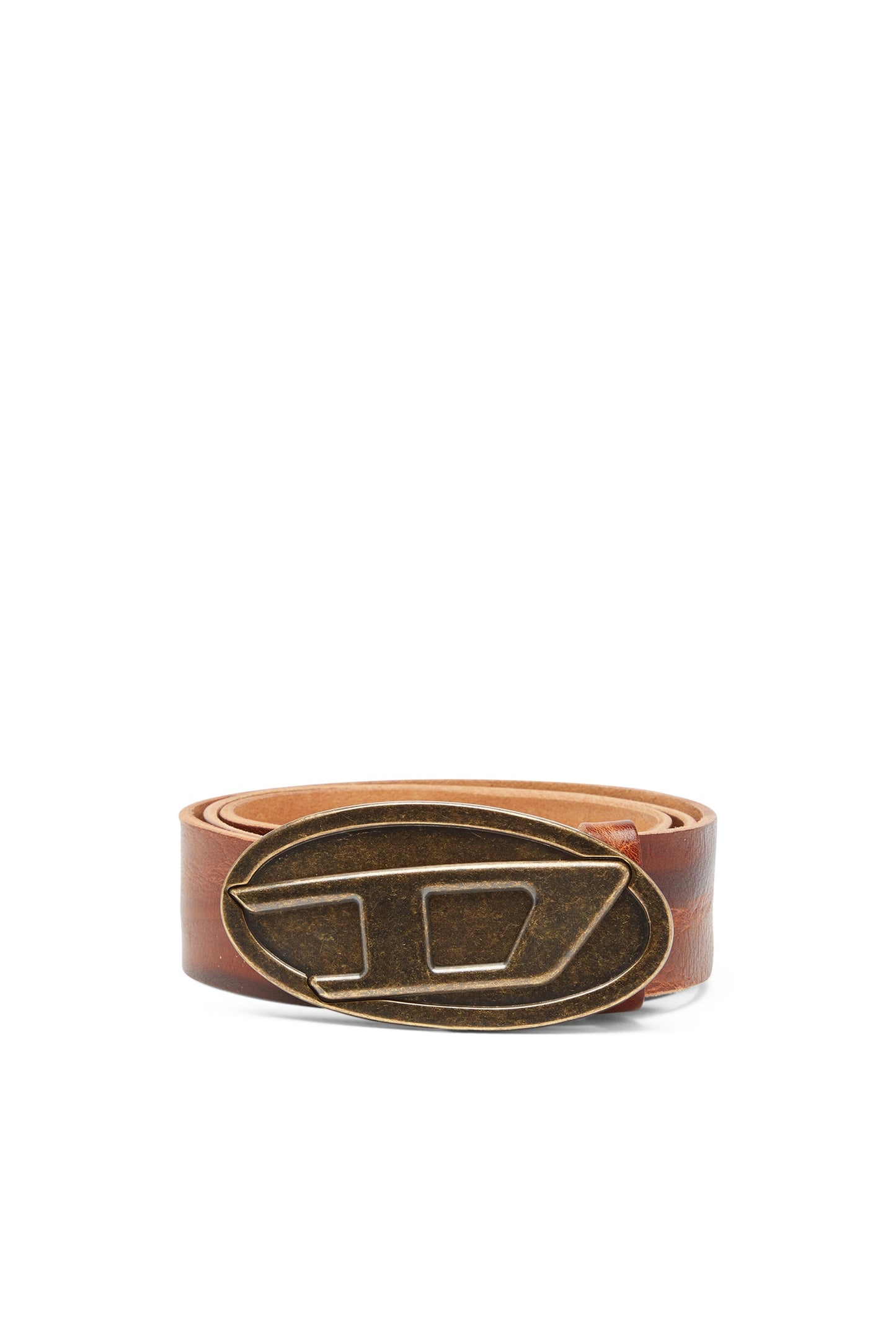 4cm belt in waxed leather