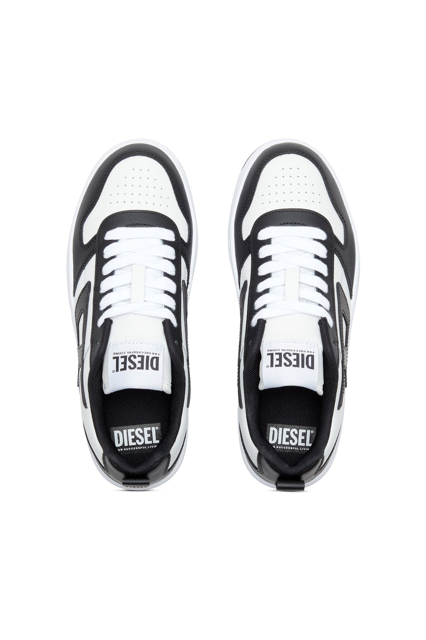 S-Ukiyo Low-Low-top sneakers in leather and nylon