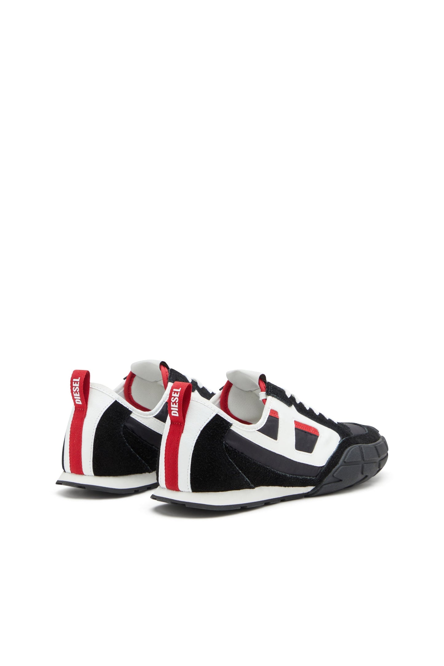 S-Pagodha-Sneakers in leather, suede and ripstop