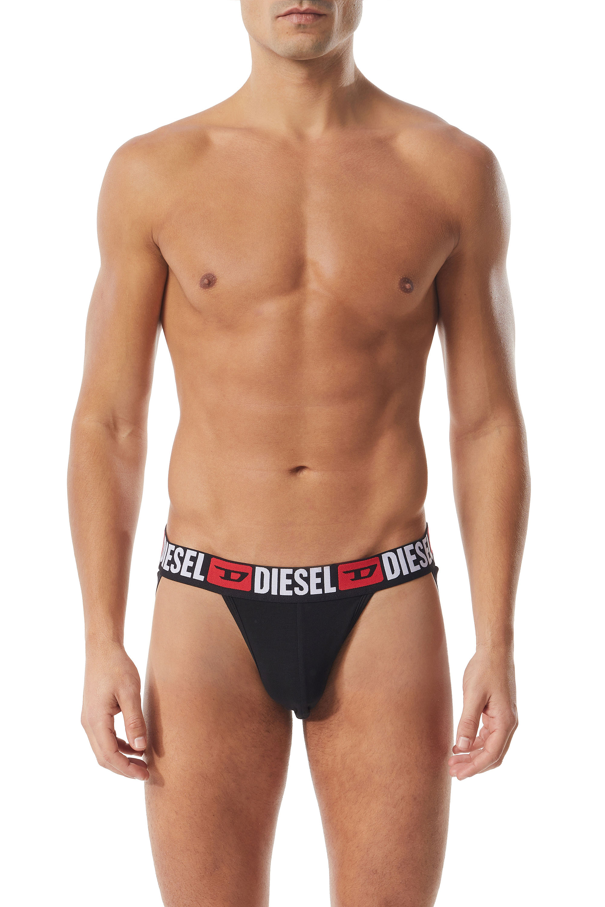 

Three-pack jockstraps with logo waists